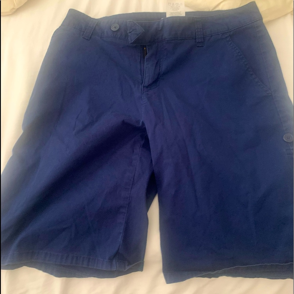 Navy blue shorts